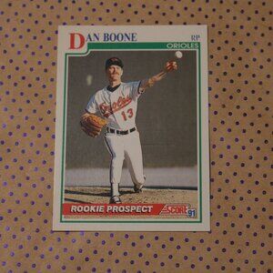 Dan Boone #715 Baseball Card